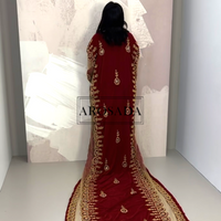 PRE-ORDER Sadia Magnificent (Burgundy) -Velvet Collection I