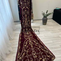 (PRE-ORDER) Faduma  Majestic (Burgundy) -Velvet Collection II