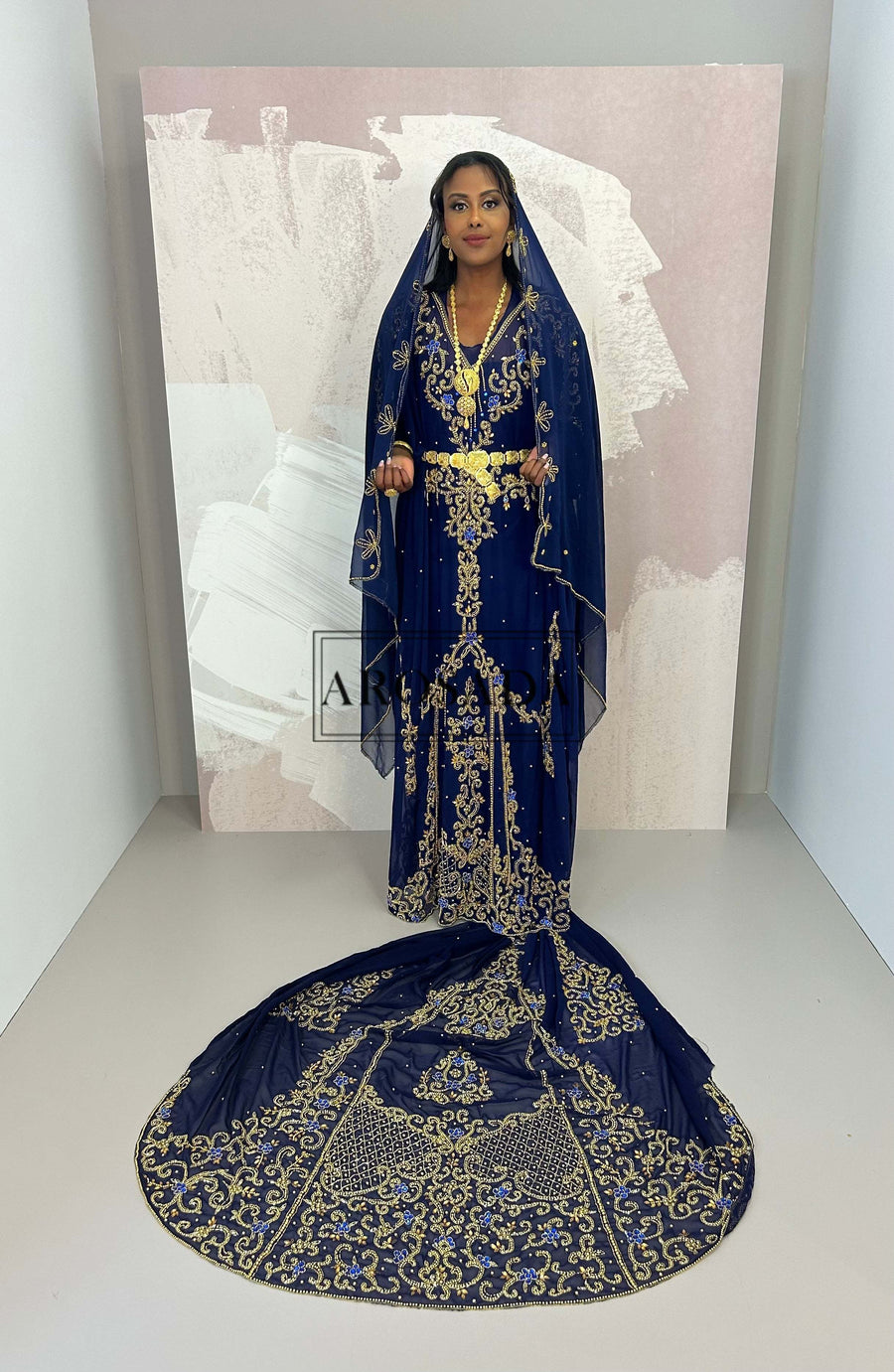 PRE-ORDER Opulent Ubax -Chiffon Bridal Dirac