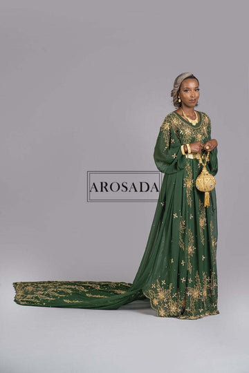 Emerald Green Bridal Dirac